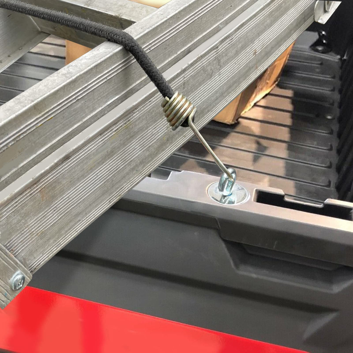 StarknightMT anchors securing equipment on a farm UTV showing reliable cargo control