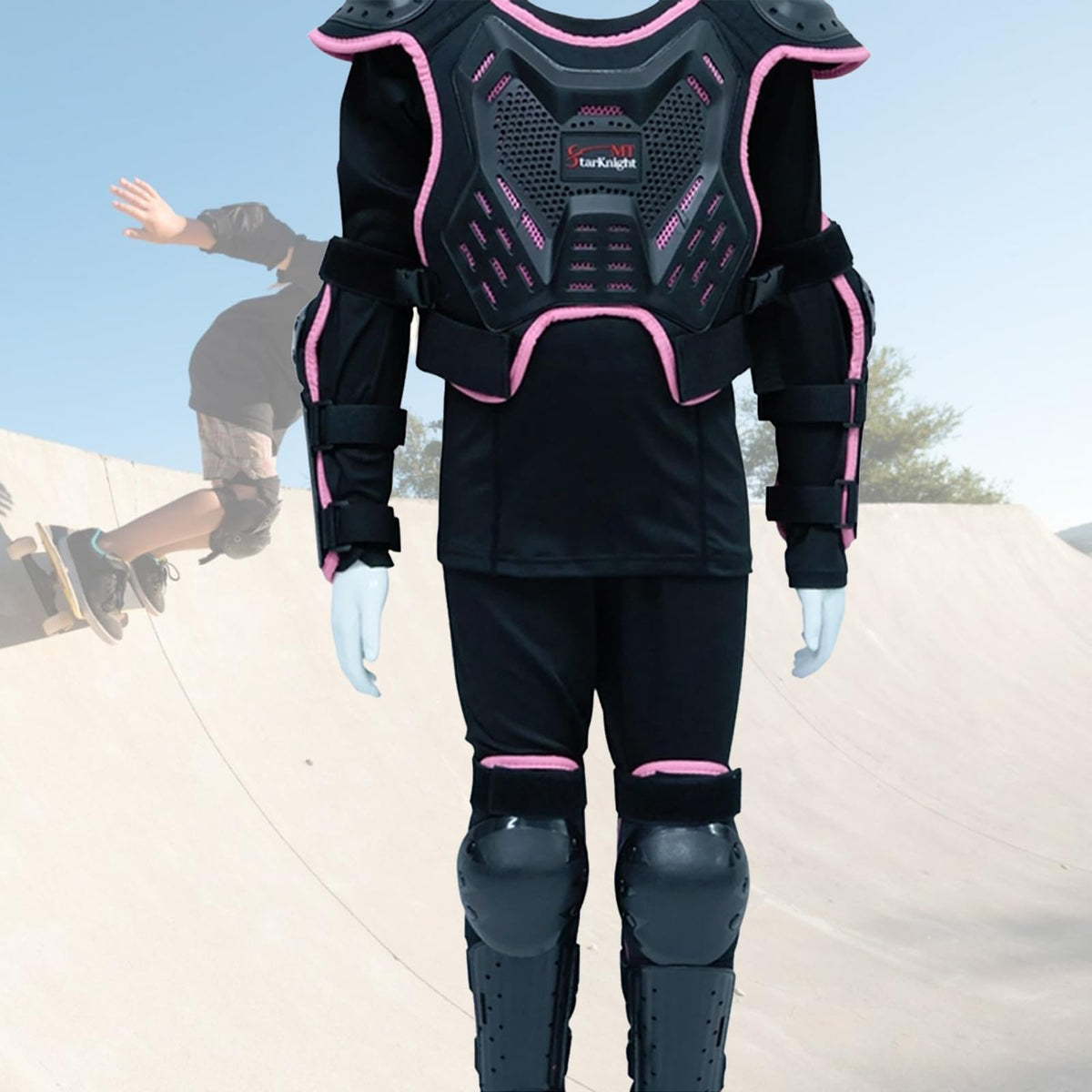 StarknightMT on a child riding outdoors showcasing comfort and mobility