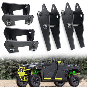 StarknightMT front and rear brackets shown installed, improving clearance