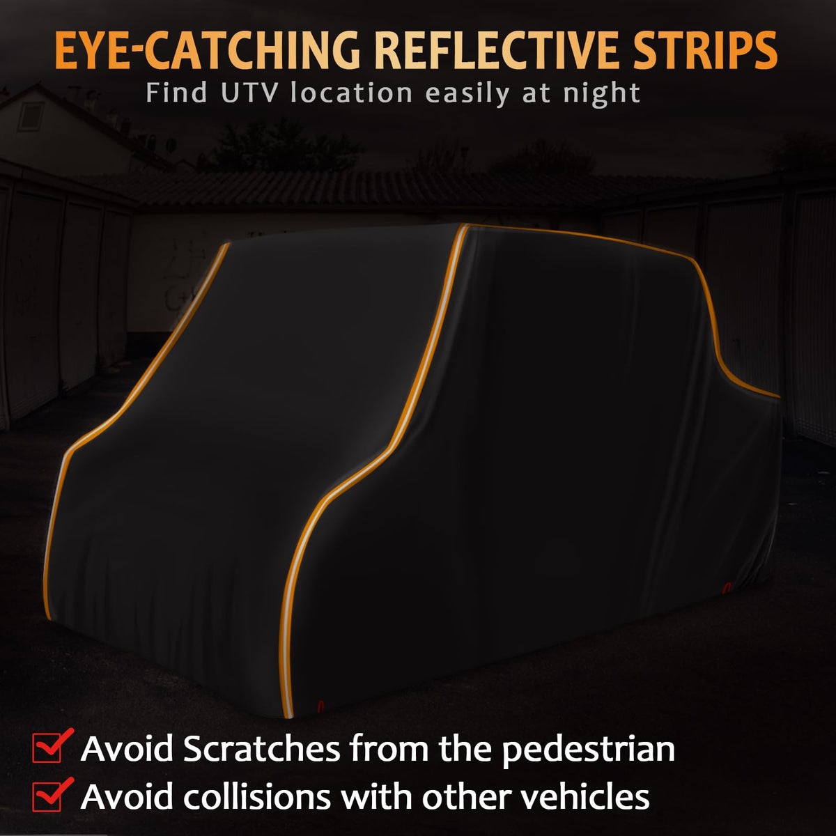 StarknightMT reflective strips visible at night improving vehicle safety