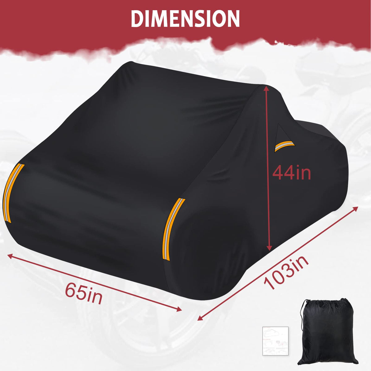 StarknightMT rear elastic hem detail demonstrating snug windproof fit