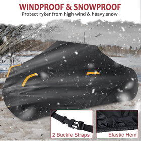 StarknightMT buckle and straps detail illustrating windproof anchoring security