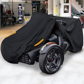 StarknightMT front view showcasing full Ryker coverage and weather protection