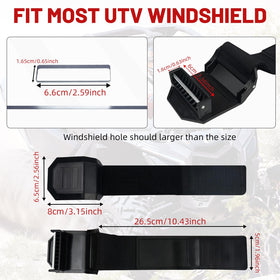 StarknightMT adjustable 10.4-inch straps with buckle showing easy tightening benefit