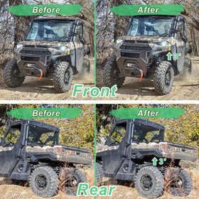 StarknightMT demonstration with 28.5-inch tire showing extra clearance