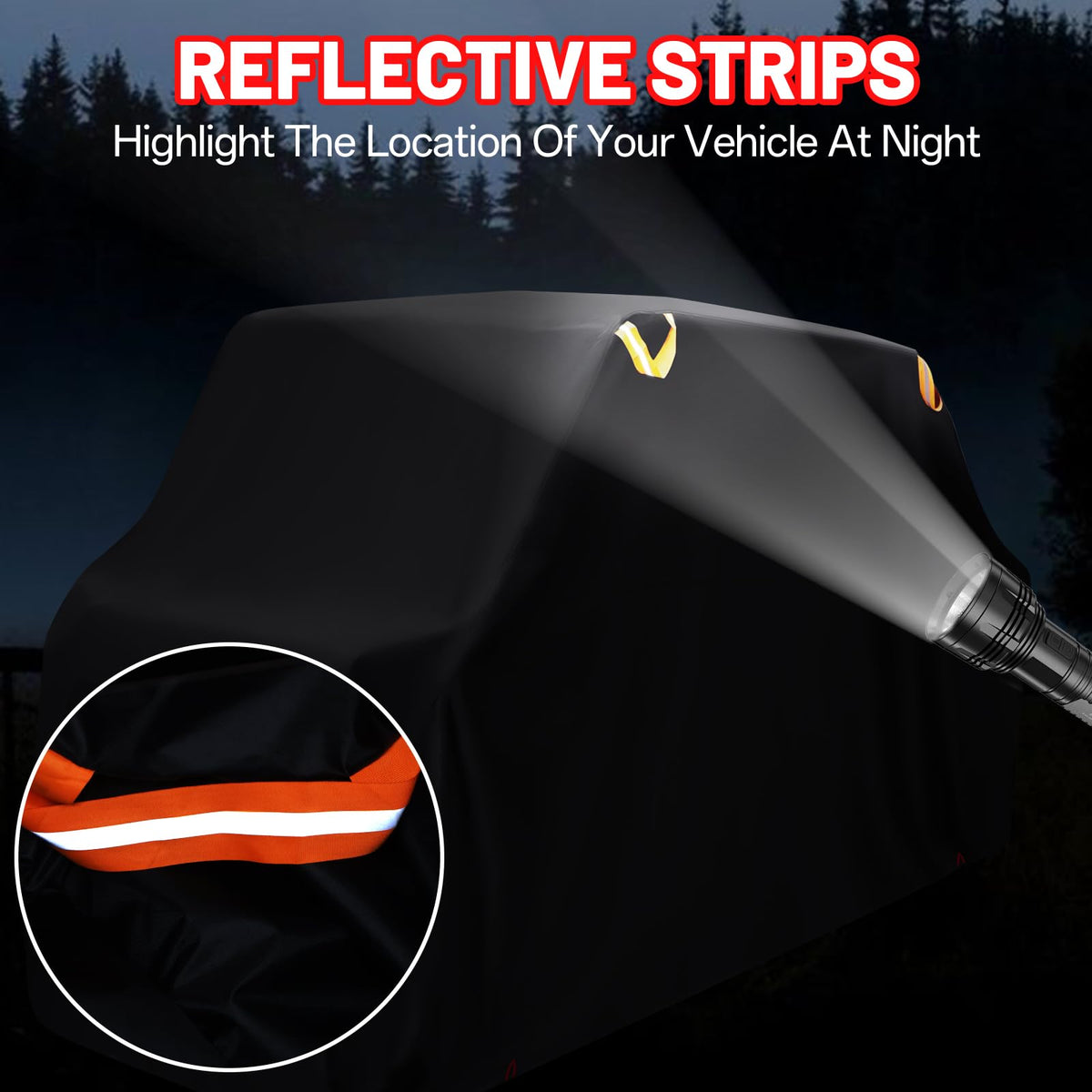 StarknightMT roof profile showing height clearance and overall coverage