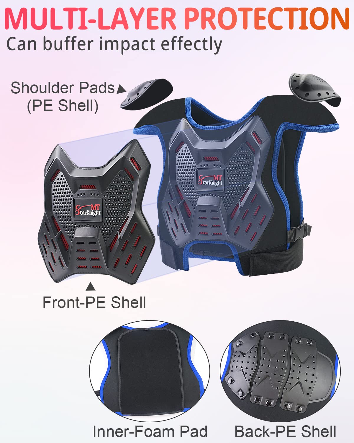 StarknightMT ventilated mesh interior highlighting breathability