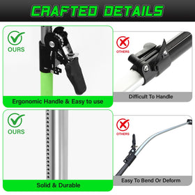 STARLEAPARTS cargo bar installed in a pickup bed preventing load shift for safer hauling