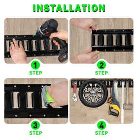STARLEAPARTS four-pack rails and mounting hardware packaging ready for installation