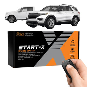 Start-X front package laid out with kit components and clear benefit of easy upgrade