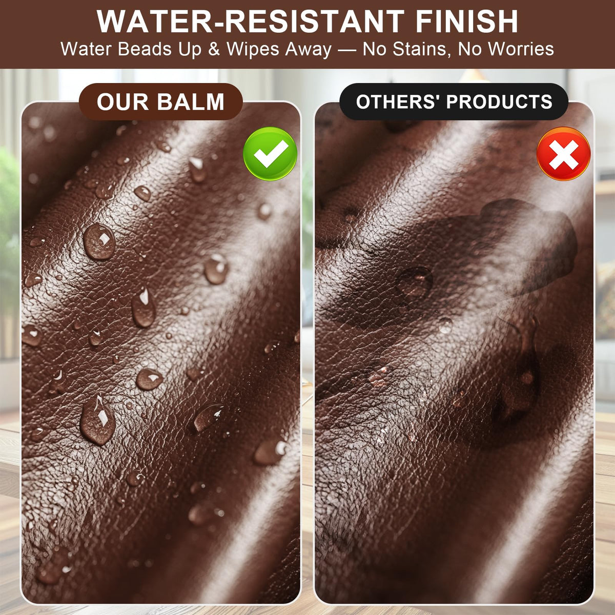 STARTSO WORLD recoloring car seat being applied to hide wear and fading