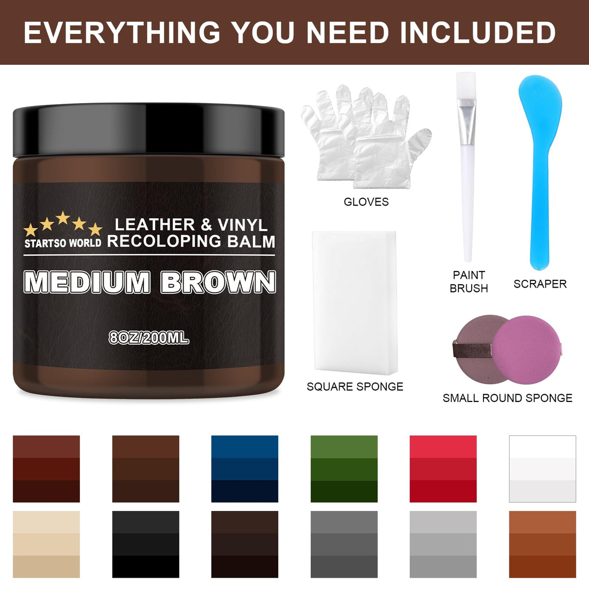 STARTSO WORLD leather shoe touch-up detail restoring color and covering scuffs
