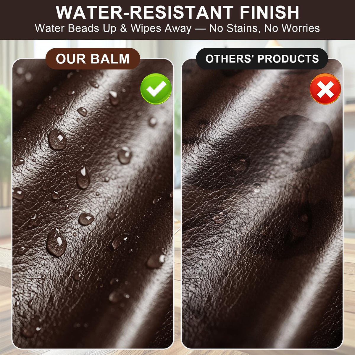 STARTSO WORLD restored leather wallet showing renewed color and suppleness