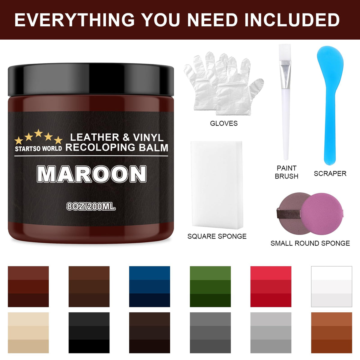 STARTSO WORLD recoloring shoes and wallet, shows versatile leather accessory repair
