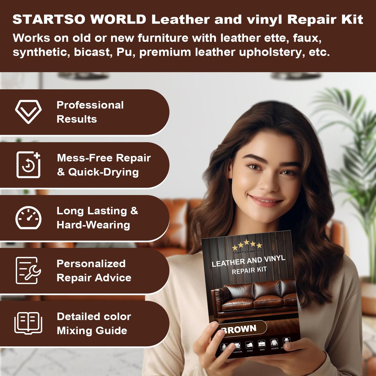STARTSO WORLD application tools and spatulas close-up for smooth repairs