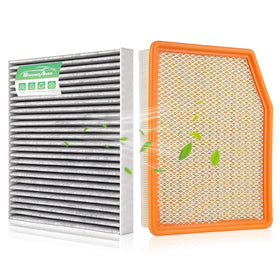 StaunchAuto engine filter front view showing fit and durable frame, improving engine protection