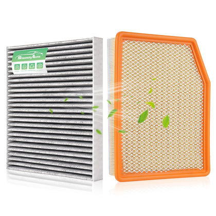 StaunchAuto engine filter front view showing fit and durable frame, improving engine protection