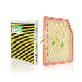 StaunchAuto front packaging combo showing both filters and fitment benefits