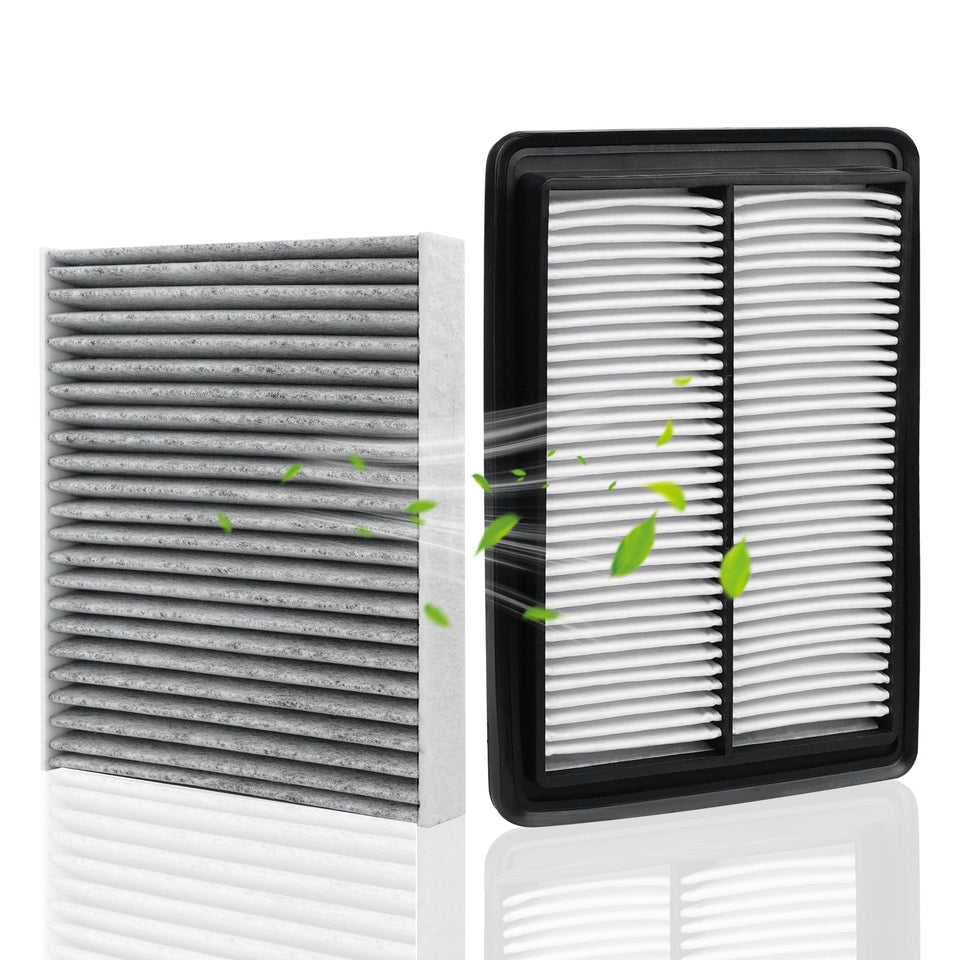 StaunchAuto front packaging showing engine and cabin filters, easy fit for fast replacement