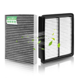 StaunchAuto front packaging showing both engine and cabin filters benefits clarity