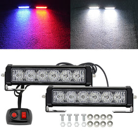 STDYSUN front view strobe bar showing compact design and high visibility
