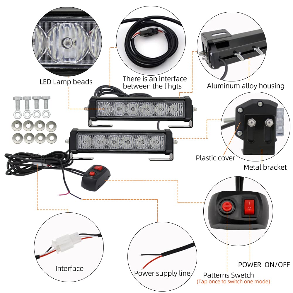 STDYSUN mounted on motorcycle grille demonstrating improved roadside visibility