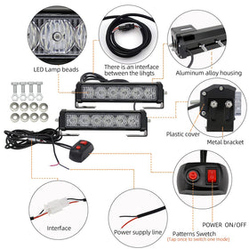 STDYSUN mounted on motorcycle grille demonstrating improved roadside visibility