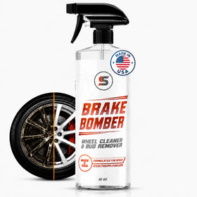 STEALTH GARAGE front label on 16 oz bottle showing product name and use