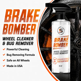 STEALTH GARAGE spray nozzle delivering cleaner for fast loosening action