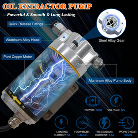 steauty in use extracting oil from car making oil changes faster and cleaner