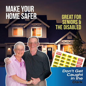 Steellabels in a toolbox lifestyle shot helping electricians and homeowners stay organized