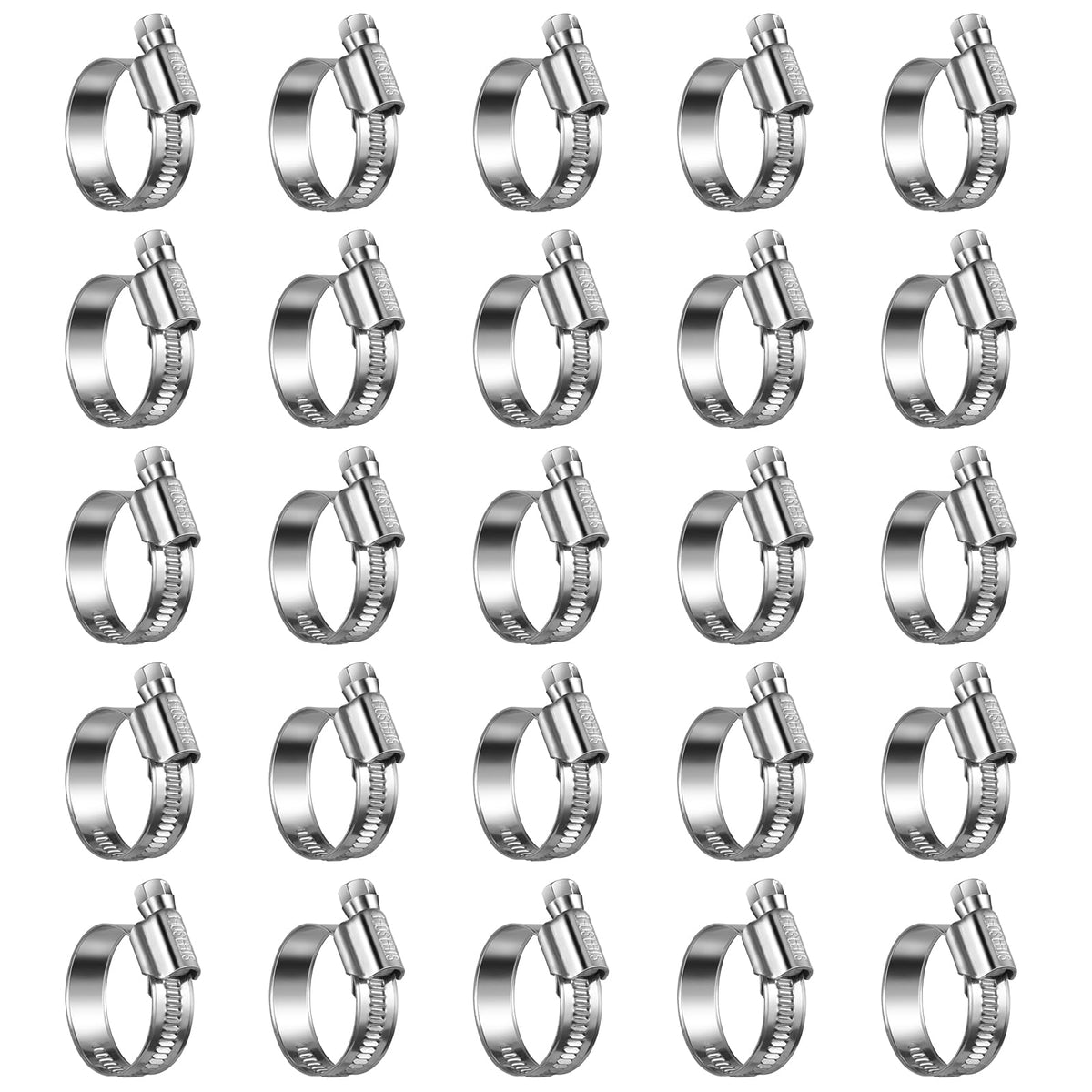Steelsoft front packaging showing 25 clamps and value pack benefit