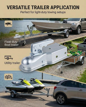 Stegewop 1-7/8-inch ball socket detail offering snug hitch engagement