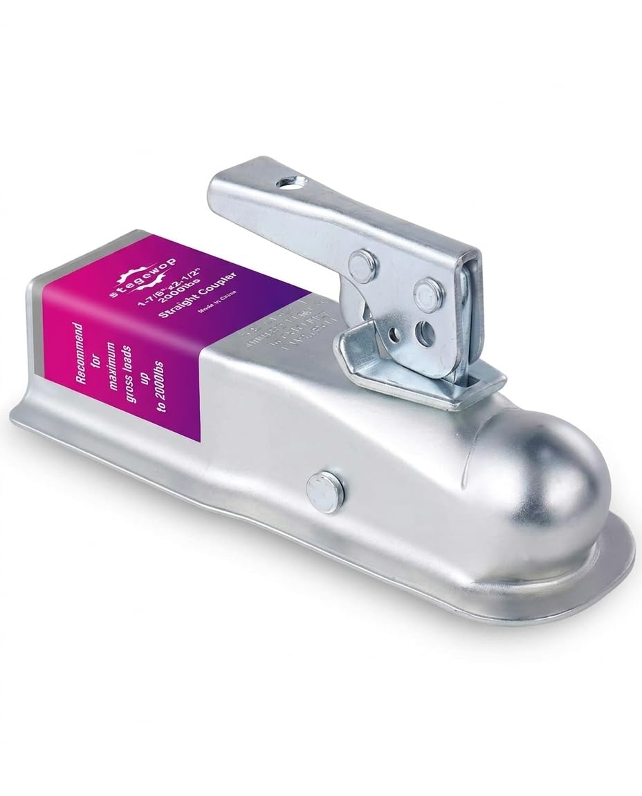 Stegewop front view coupler showing fitment and secure connection benefit