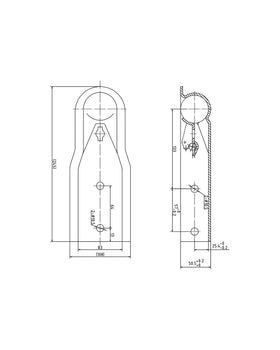 Stegewop zinc-plated finish with water splash illustrating corrosion resistance