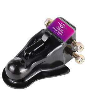 Stegewop front view coupler showing overall shape and secure fit benefit