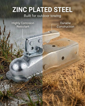 Stegewop side profile highlighting marine-grade zinc finish for corrosion protection
