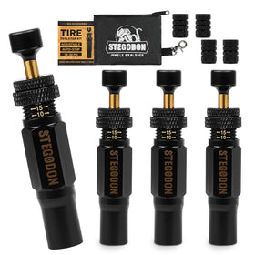 STEGODON front packaging and pouch showing kit readiness