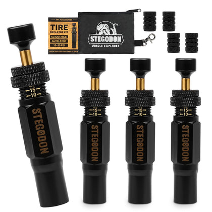 STEGODON front packaging and pouch showing kit readiness
