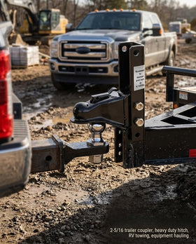 Stegewop channel mount detail illustrating height adjustability and fit options