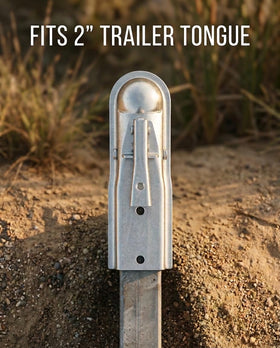 Stegewop side profile on 2 inch tongue demonstrating stable fit benefit
