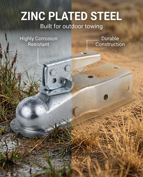 Stegewop zinc plated finish close detail resisting rust and corrosion