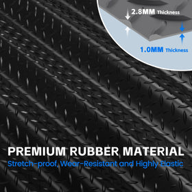 StellarStar mat installed in garage providing full-floor protection