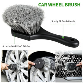 Stemni detailing brushes grouped to show variety for dashboards, vents and crevices