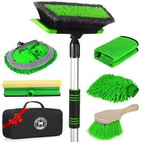 Stemni front view of full kit showing included tools for easy cleaning