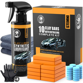 Stemni front packaging showing kit contents and benefits for easy detailing