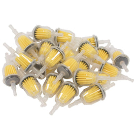Stens clear fuel filter pack showing front packaging and part count benefit