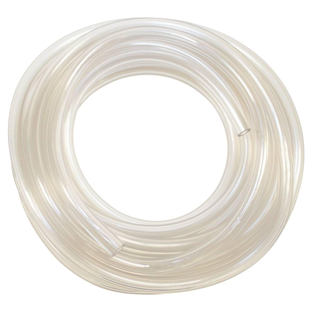 Stens clear PVC fuel line front view showing product and benefits