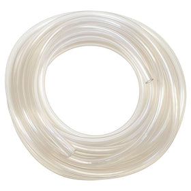 Stens clear PVC fuel line front view showing product and benefits