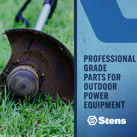 Stens fuel line installed on a lawnmower demonstrating easy routing